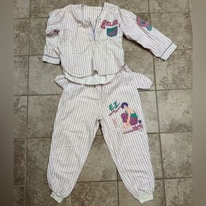 Vintage 90s ESleep Pajamas Set